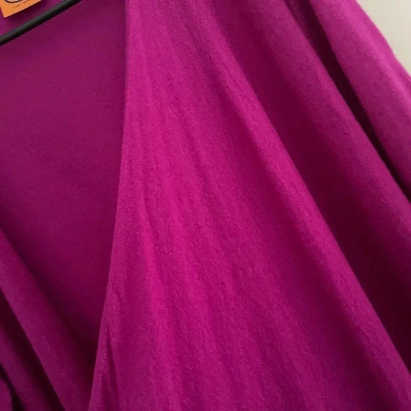 Tory Burch cashmere draped waterfall cardigan quiet luxury chic workwear preppy - Picture 7 of 10